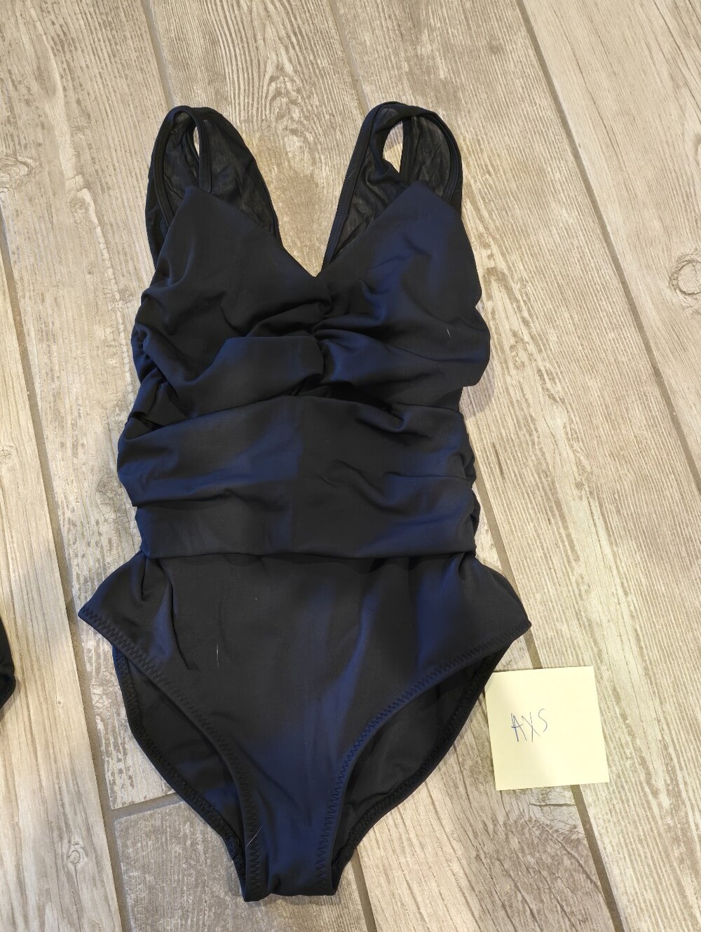 Five The Label Dance Leotard ADULT XS Extra Small Black